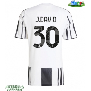 Juventus Jonathan David #30 Hemmatröja 2025-26 Kortärmad